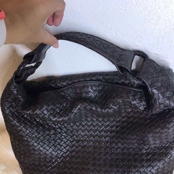 BOTTEGA VENETA INTRECCIATO SLOANE HOBO BAG - Picture 6 of 14